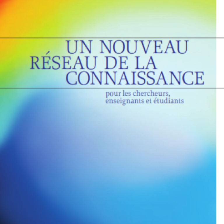 Couverture du rapport annuel 2007 représentant un dégradé de couleurs (rouge, orange, vert, bleu clair et bleu foncé).