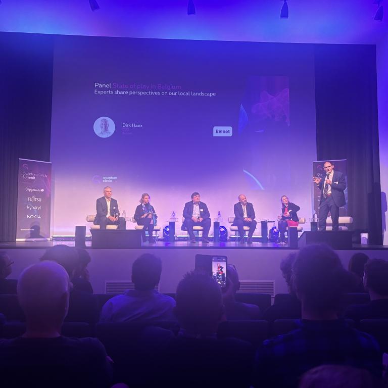 Picture panel discussion Quantum Circle Summit