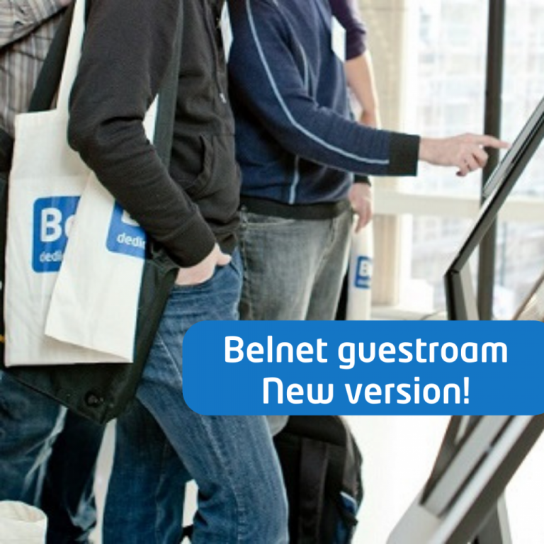 Belnet guestroam new version